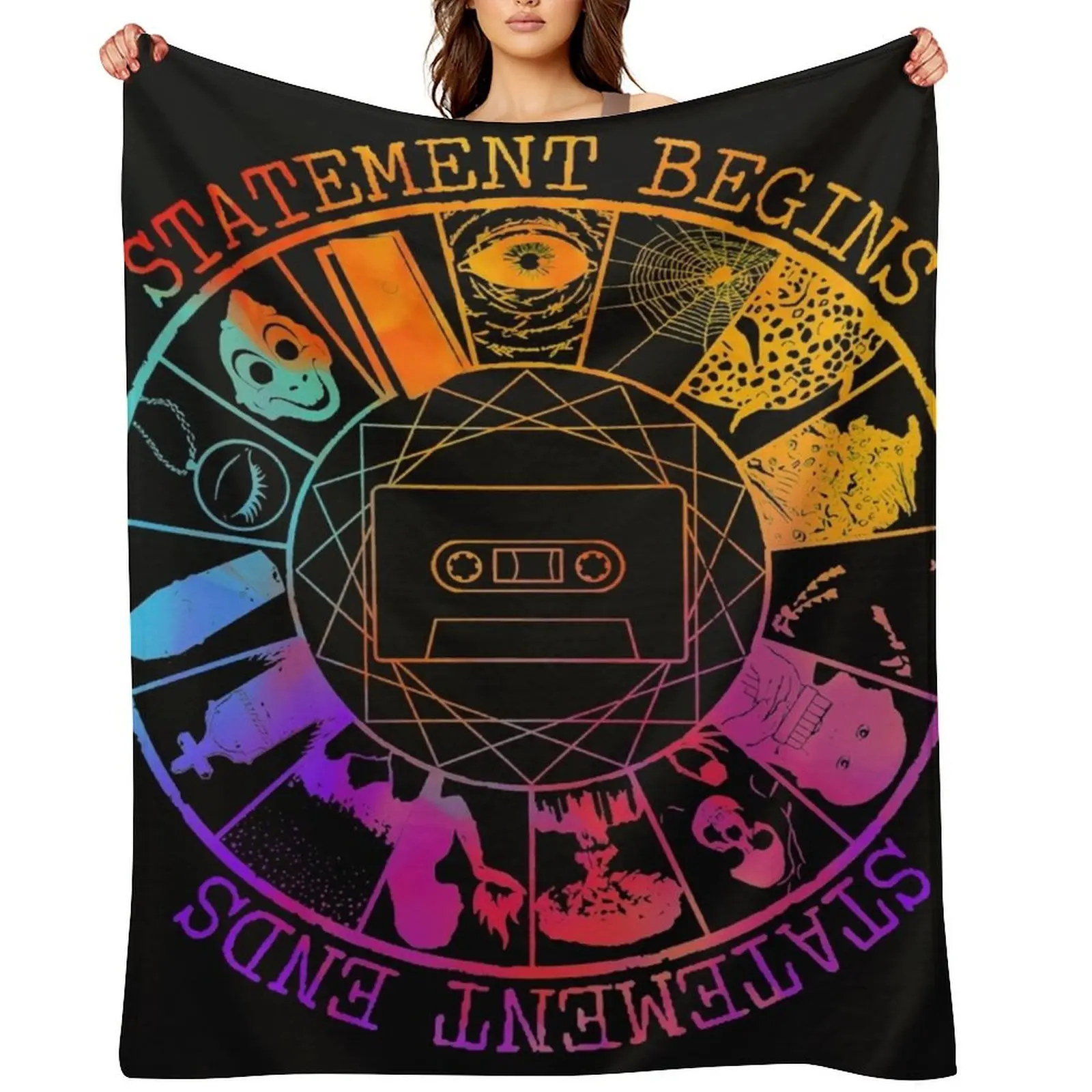 

the magnus archives, magnus archives, podcast, rusty quill, archives, magnus Throw Blanket Summer Beddings for babies Blankets