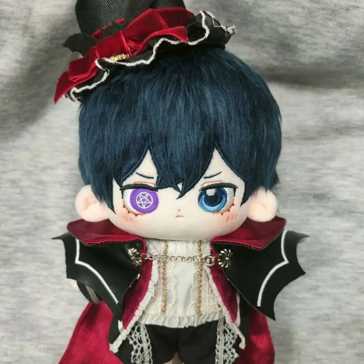 Anime Black Butler Ciel Phantomhive 20CM Cotton Dolls for Kids Adult Collectible Dress-up Puppet Toy DIY Costume Cos Figure Gift