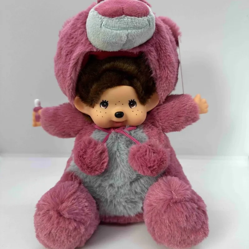 Новая 20 см кавайная мультяшная анимационная кукла Monchhichi, детский подарок на день рождения, Рождественский подарок, свадебные принадлежности, кукла, детский подарок