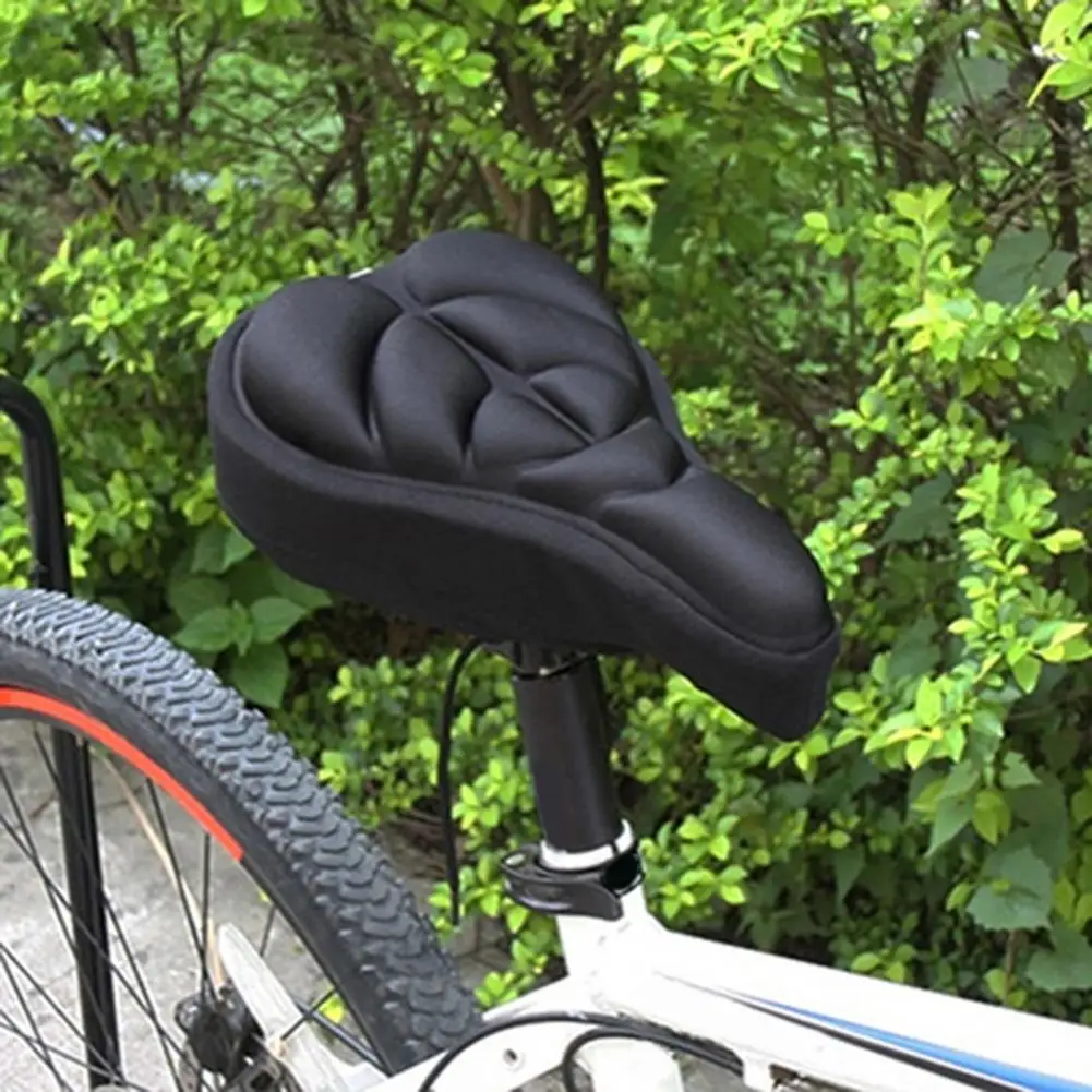 Bicycle Saddle Cover Soft Durable Non-slip Bike Cushion Seat Cover Pad Mountain Bike Riding Thickened Seat Pad Bike Accessories