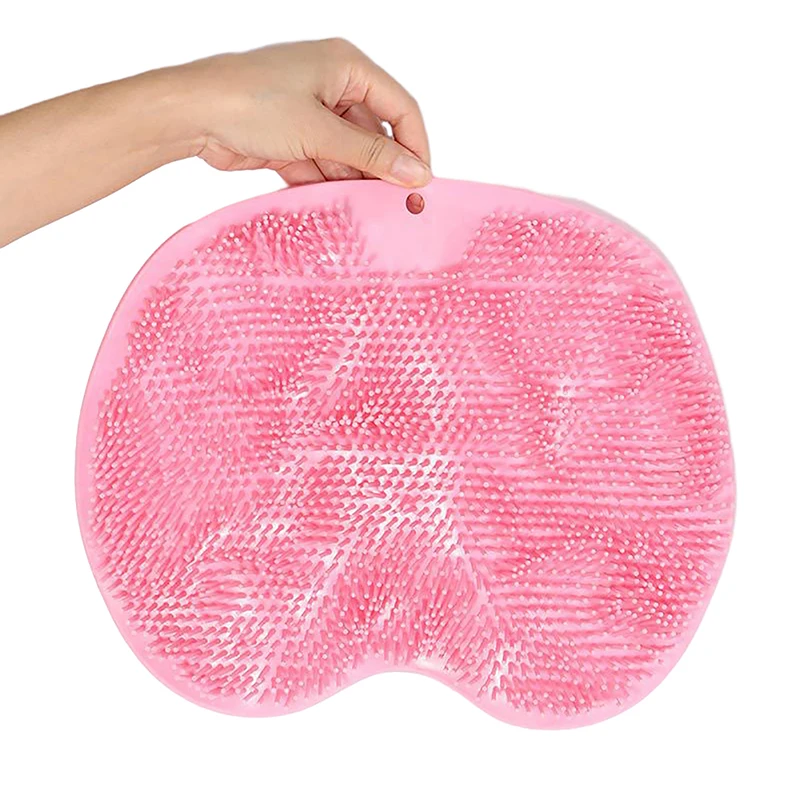 Lazy Foot Scrubbing Back Scrubbing Brush Bathroom Anti-Slip Foot Washing Pad Massage Shower Pad Dead Skin Removal Brush