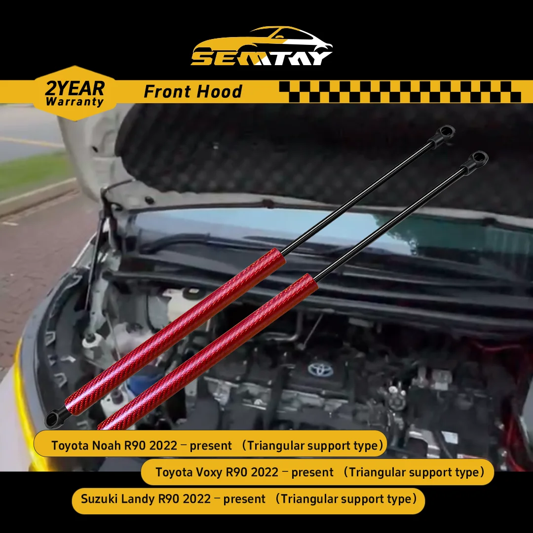 

SEMTAY Hood Struts for Toyota Noah/Voxy R90 2022–present （Triangular support type) Bonnet Lift Assist Spring Shocks Supports
