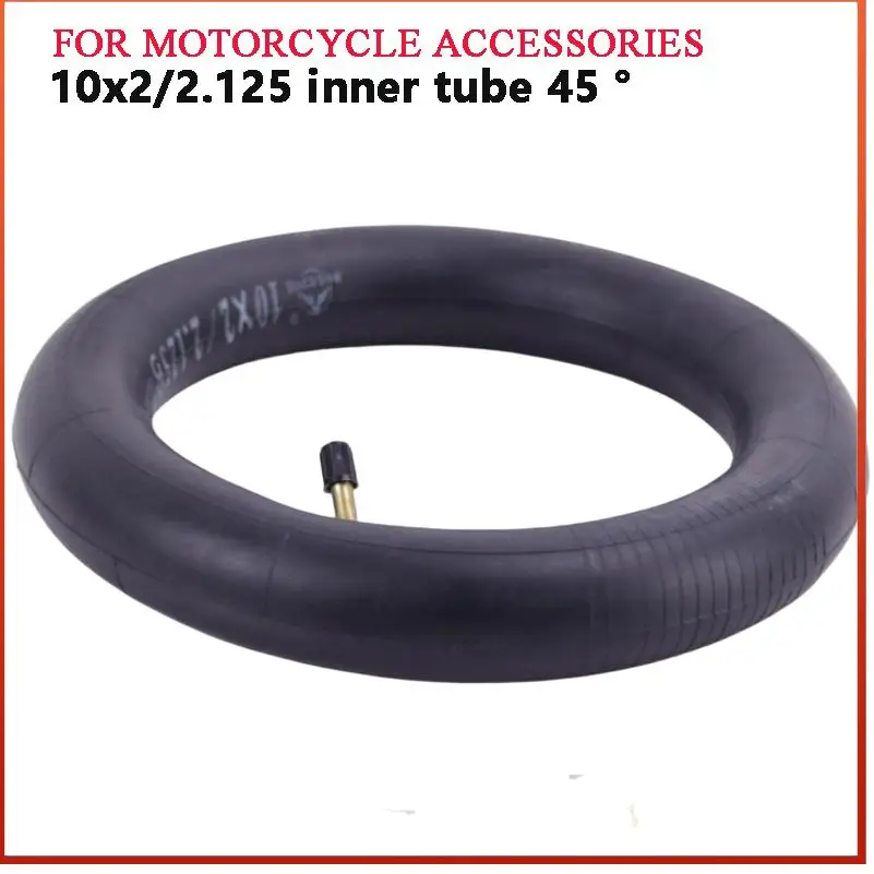 10x2/2.125 curved inner tube, 10 inch scooter inner tube, suitable for replacing thickened inner tubes of electric scooters