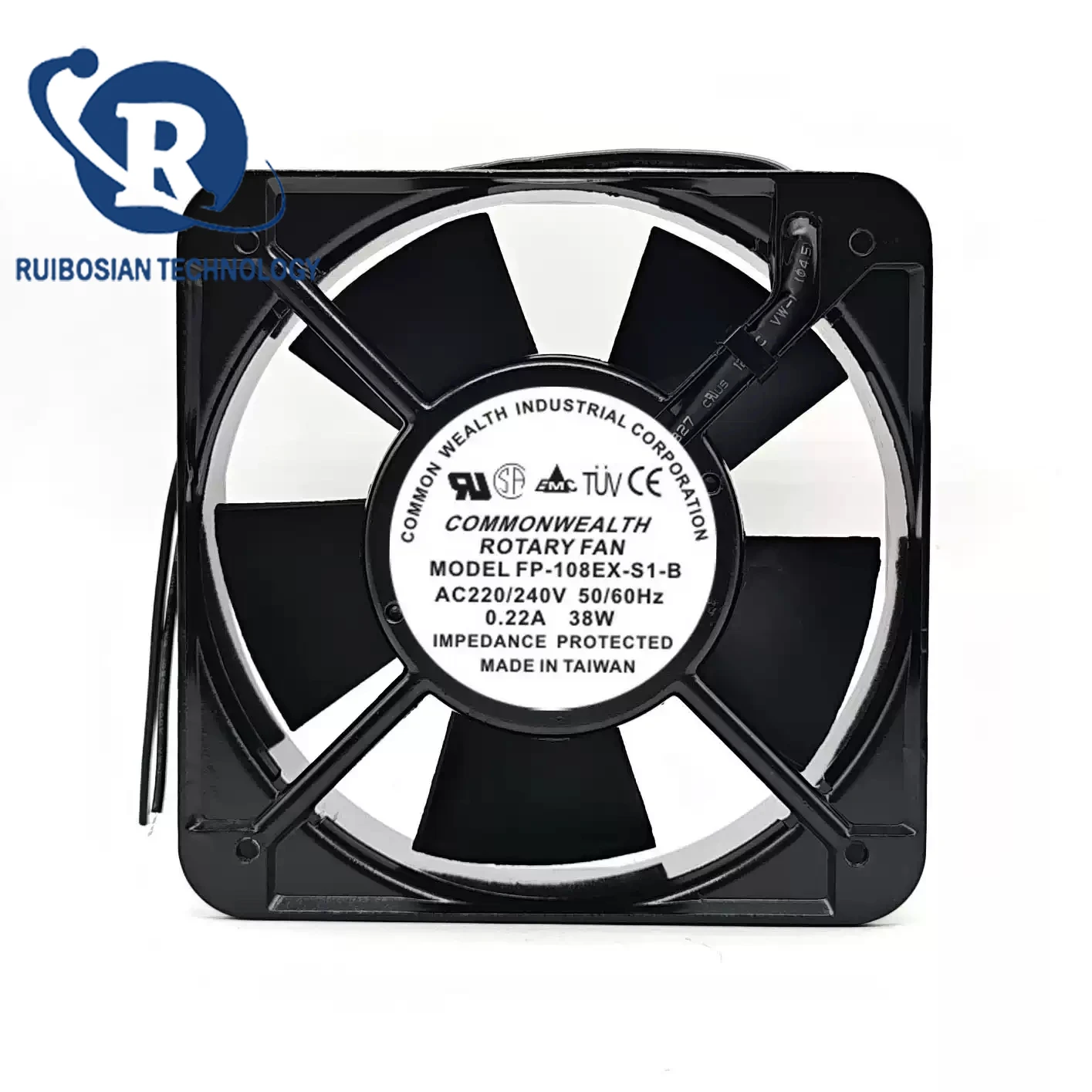 Taiwan Sanxie FP-108EX-S1-S/B 12/15/17/18/20CM Axial Flow Fan Cooling Fan