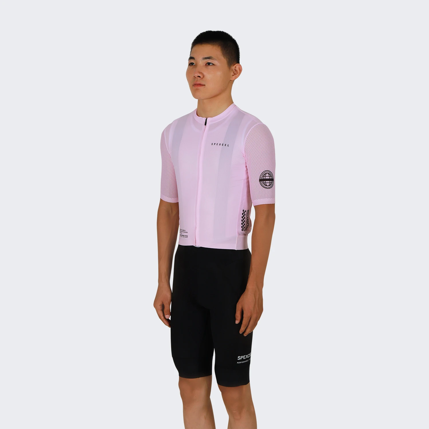 SPEXCEL 2023 neu Explore Leichte Kurzarm-Radtrikots Aero Fit Schnelltrocknendes und atmungsaktives Gewebe – Detail 9