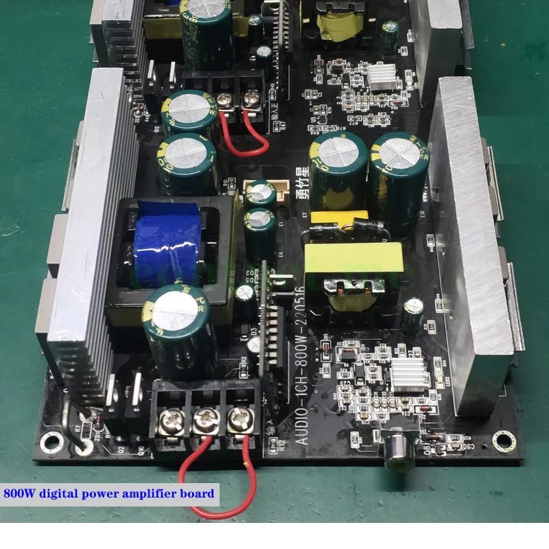 

12V car 800W digital power amplifier board, with boost circuit, can drive 15-inch impedance 16 ohm speakers