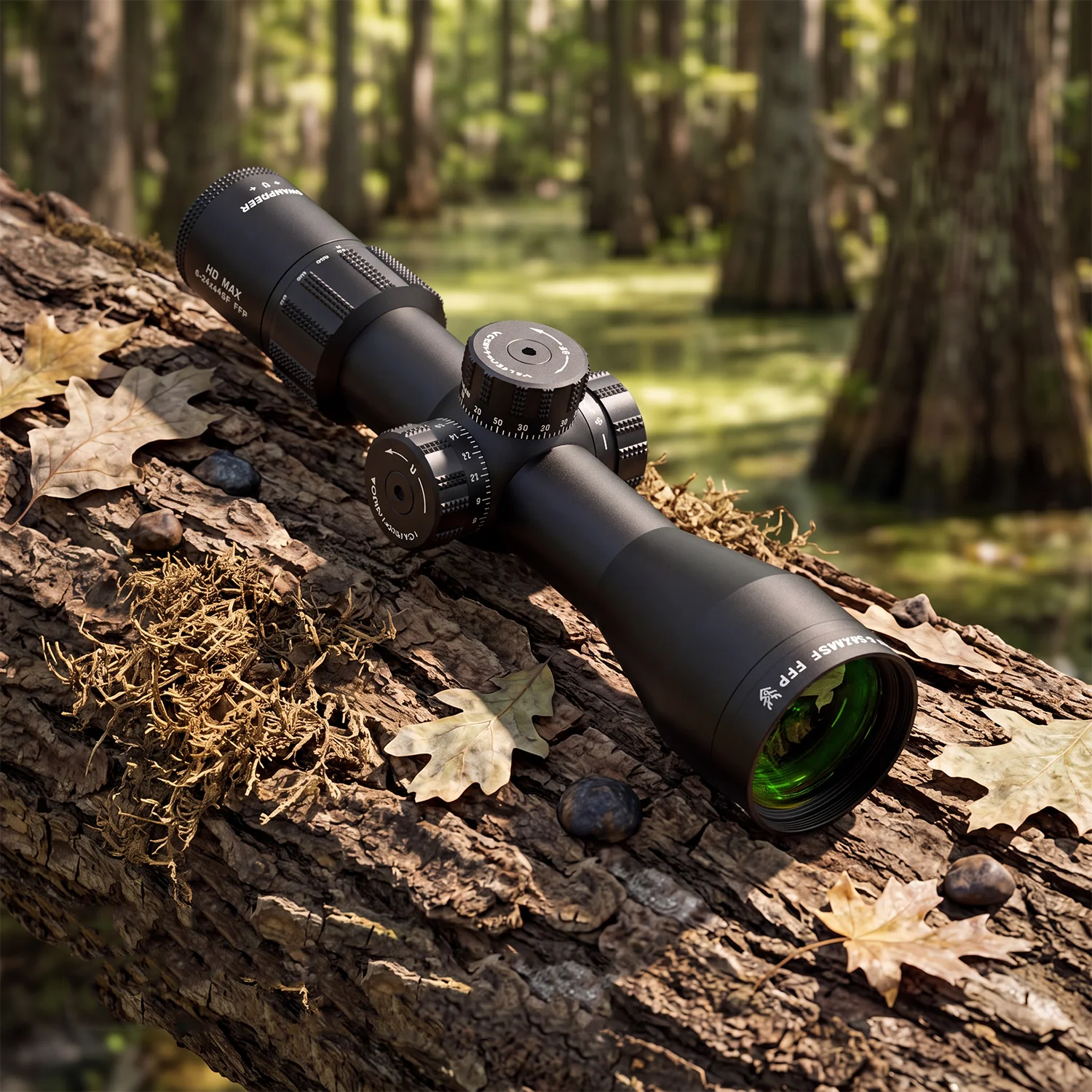 SWAMPDEER 6-24X Tactical Riflescope High Definition Rifle Scope With Illuminated Telescopic Sight For Huntinggun Hunting Gear 2
