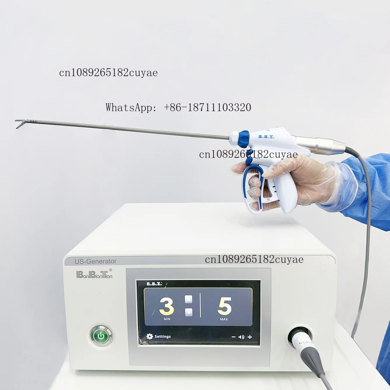 CE ISO Approved Manufacturer Direct Sell Minimally Invasive Surgical System Harmonic Scalpel for Human Surgery