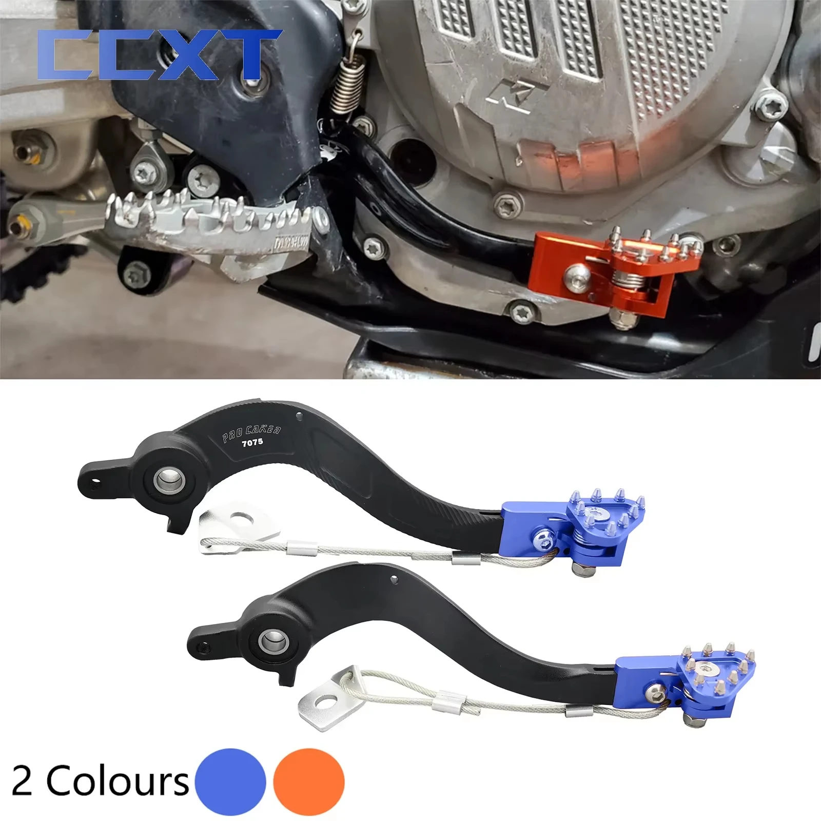 

Рычаг заднего тормоза с ЧПУ для мотоцикла Husqvarna TC FC TX FX TE FE для KTM SX SCF EXC EXCF XC XCF XCW XCFW 125-530 2008-2022