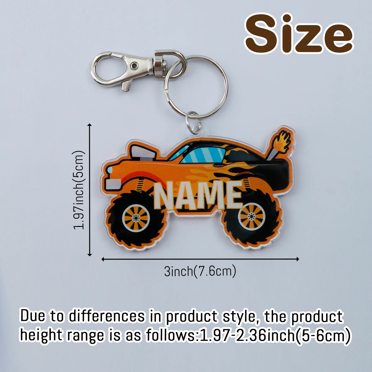 Aangepaste Monster Truck naam  - Car Accessories Name recensie en prijs