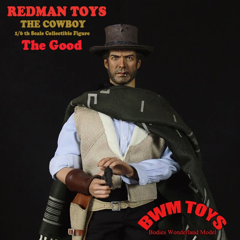 En Stock, juguetes REDMAN RM027, escala 1/6, vaquero occidental coleccionable, Arthur Morgan, el bueno, modelo de figura de acción de soldado masculino de 12 pulgadas