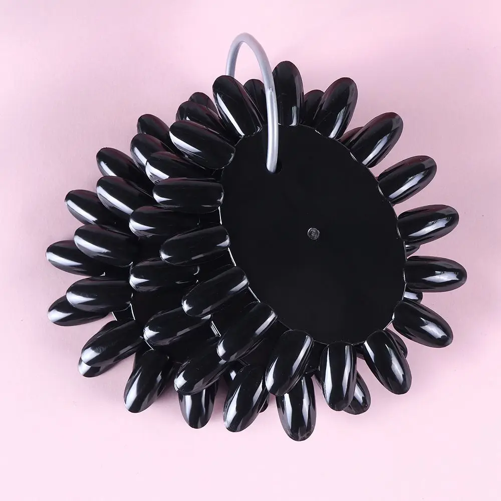 Farbe Form Mit Ring Nail art Polnischen Farbe Karte DIY Display Werkzeug Falsche Nail art Tipps Display Rad Nail art Praxis Display