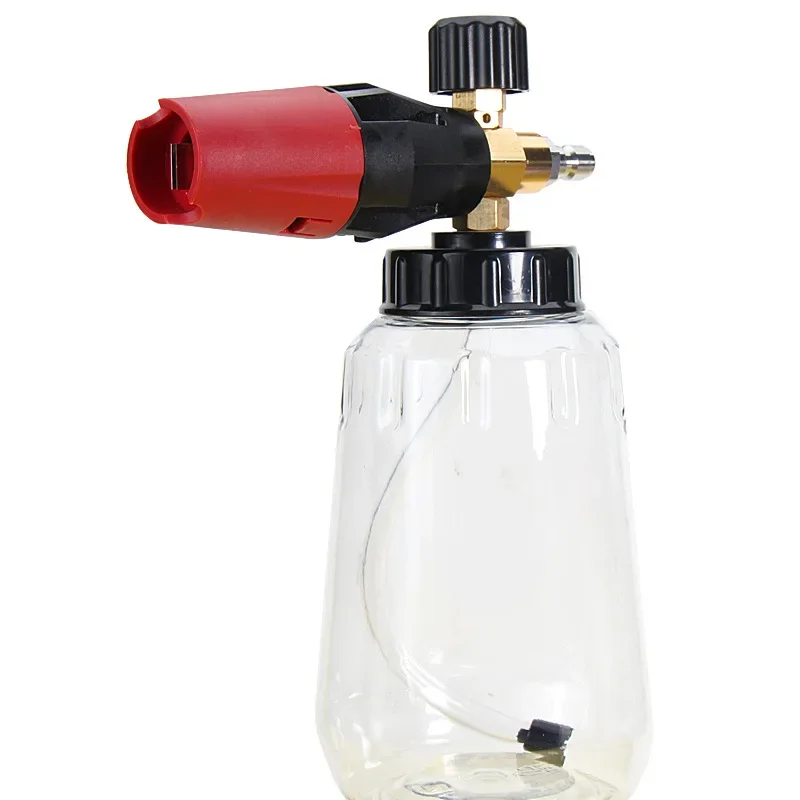 Manufacturer Direct Selling High Pressure Foam Spray Can, Adjustable Big Mouth PA Cleaning Gun, Professional Car Washer Foam Gen