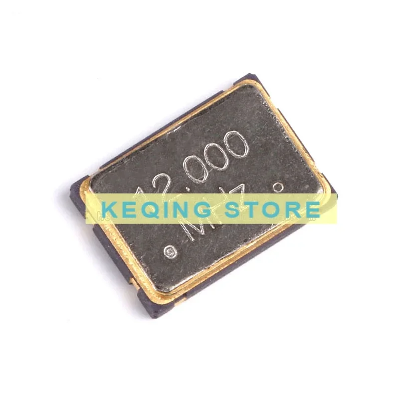 50PCS SMT active crystal oscillator 7050 12.000MHz ± 25PPM 3.3V 5 * 7mm 4-pin 5070 resonator