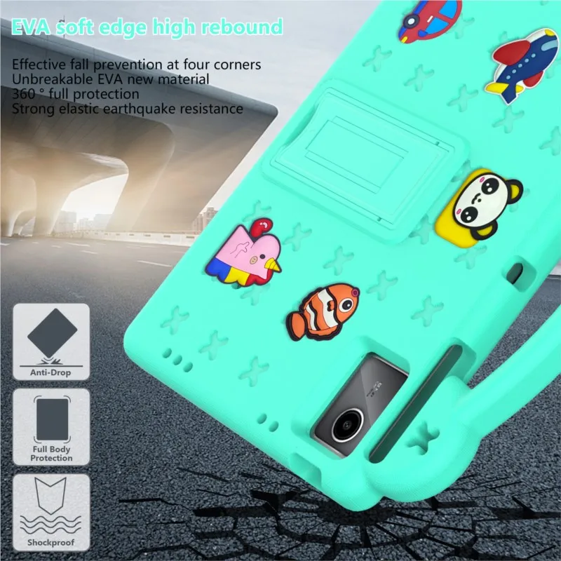 

For TCL Tab 11 9466x3 NxtPaper 2023 11" 9166G 9466X Shock Proof Full Body Kids Children Safe Non-toxic high quality tablet cover