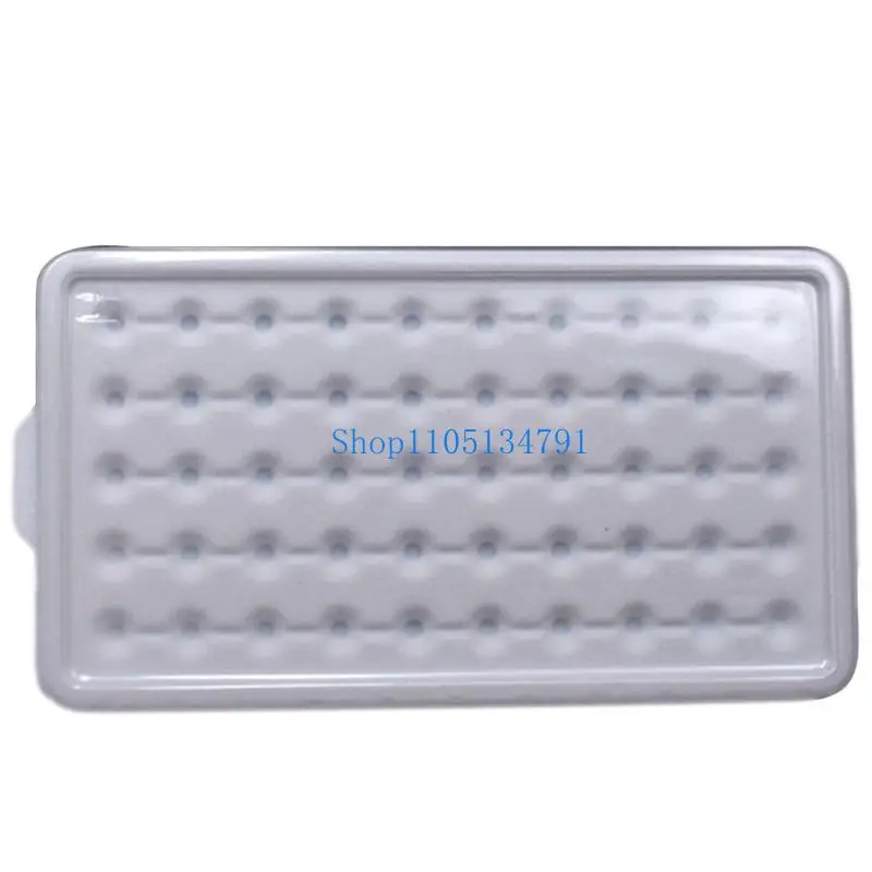 

98km Modern Bare Stone Packaging Holder Tray 50 Girds Storage Box Storage Container Jewelry Packaging Box Plastic Material