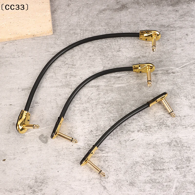 Anti-noise Guitar Patch Cable 15/20/30CM 1/4