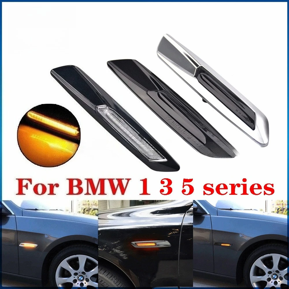 

2 шт. светодиодные последовательные указатели поворота на крыле для BMW 1/3/5 серии E81/E90/E60