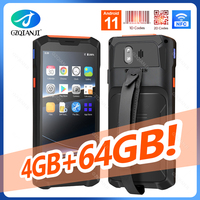 4G64G Android 11 PDA with 2D QR Barcode Scanner Reader NFC Wifi 5.5 inch Data Collector Wirless Mobile 4G Terminal Device
