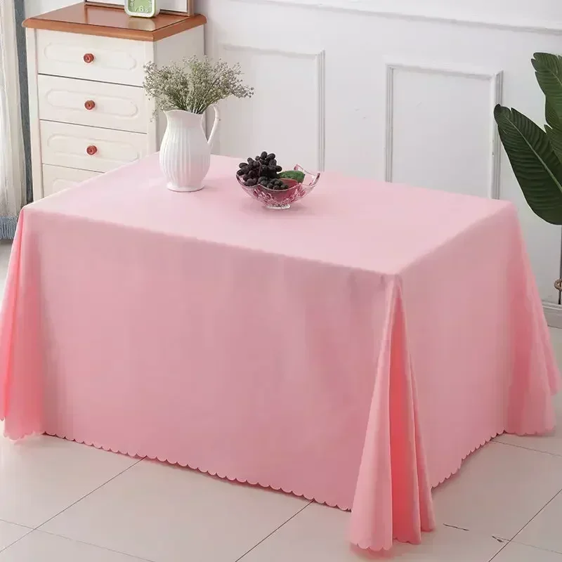 

LXS22 2024 New Table cloth, tablecloth, pure cotton satin pattern, rectangular restaurant