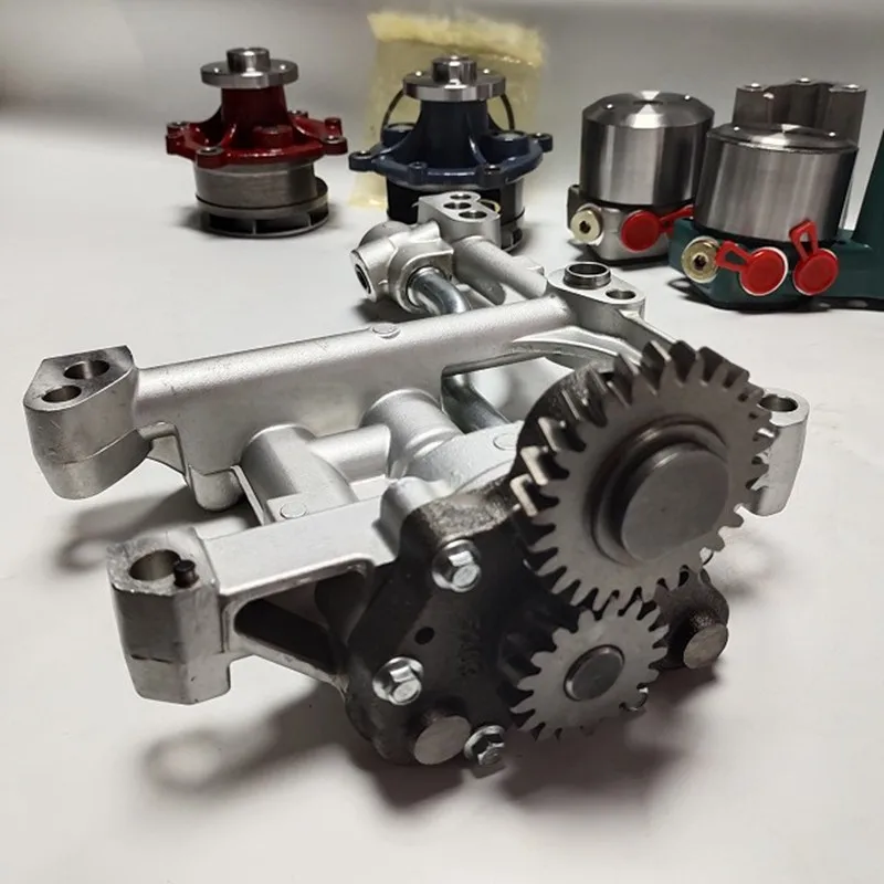 4132F071 4225294M1 231-0141 225-8329 447-8574 Bomba de óleo lubrificante para peças de motor CAT Caterpillar Perkins C3.3 C4.4 C4.6 3054C