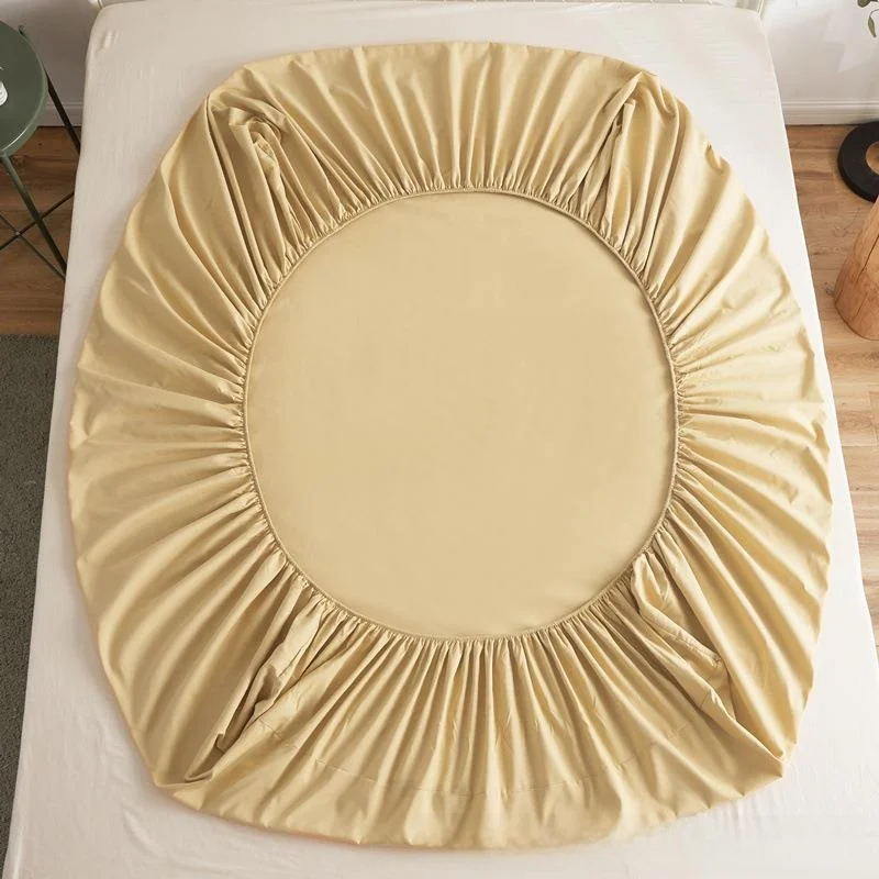 non-slip-bed-canopy-single-piece-dustproof-mattress-protector-cover-18-meters-brown-pad-bed-skirt-suitable-for-all-mattresses