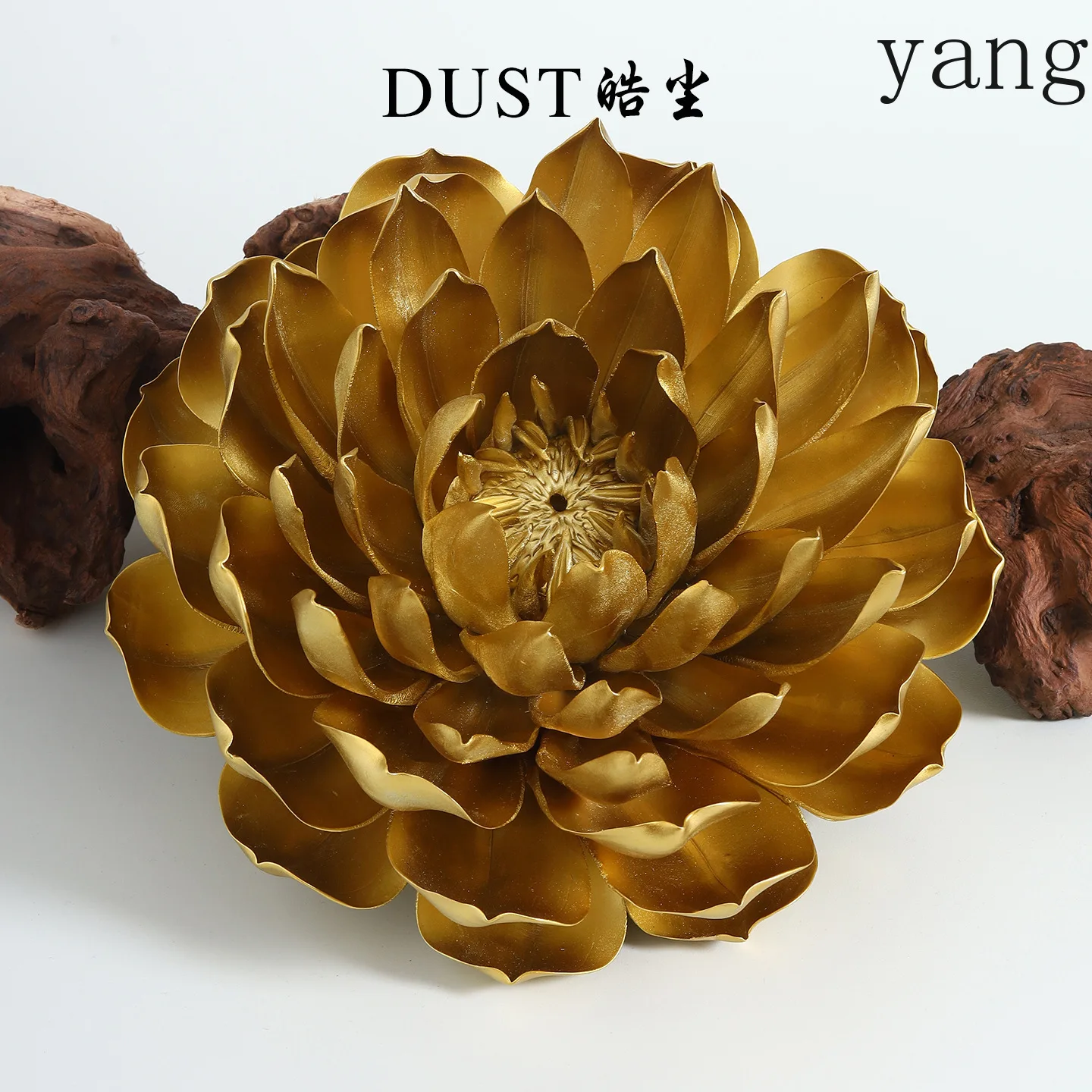 CX Imperial Lotus Chinese Ceramic Incense Ornament Buddhist Hall Zen Crafts