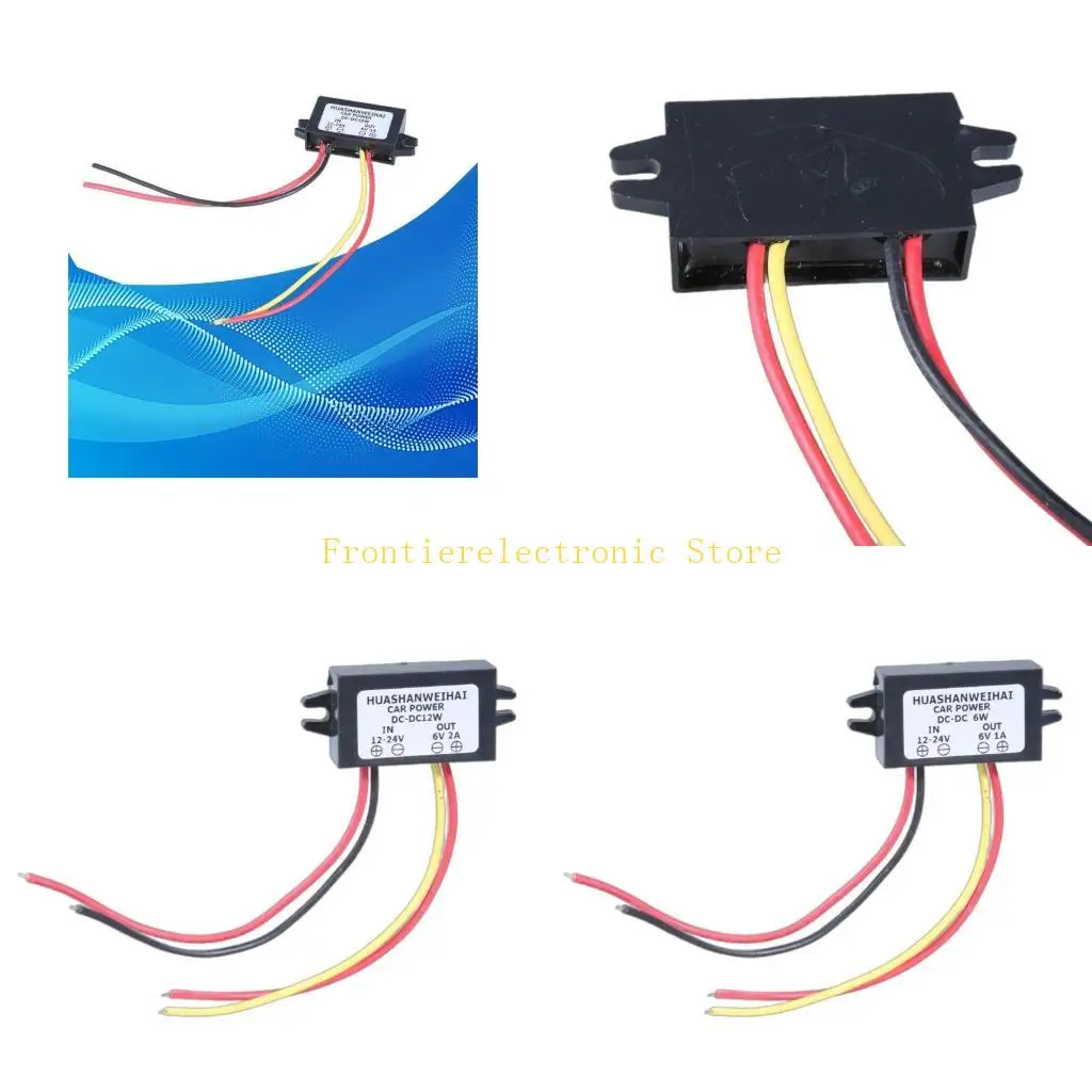 G8DB Converters 12V 24V to 6V 3A 2A 1A Step Down 24V-6V Buckk Truck Car Supply