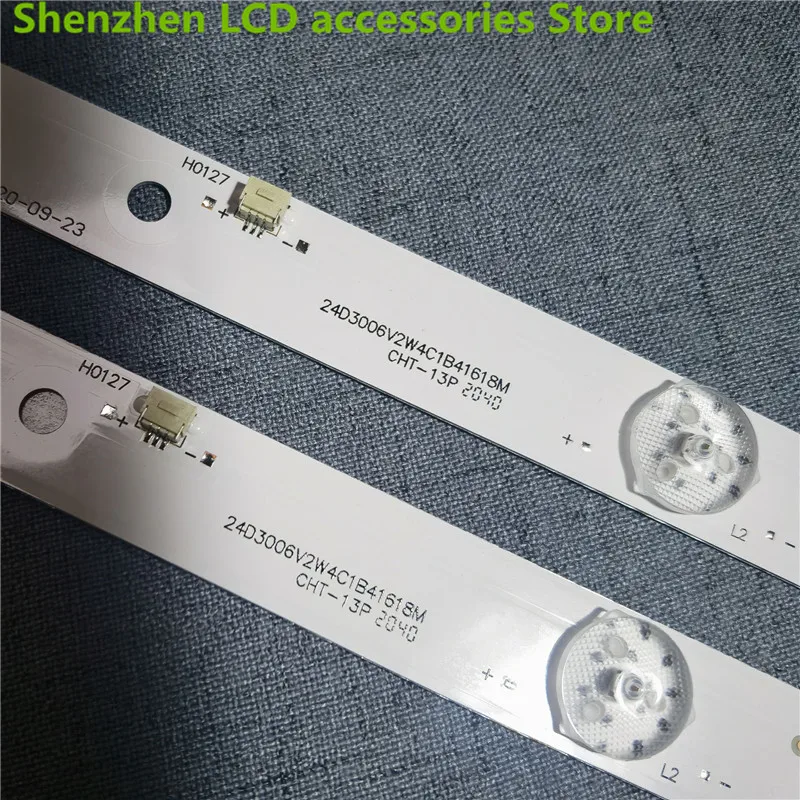 ل 24 بوصة 4LED MS-L1680 V2 LCD الخلفية قطاع 24D3006V2W4C1B41618M0 MS-L1628 V3 MS-L1628 MS-L2694 V3 413 مللي متر 6 فولت