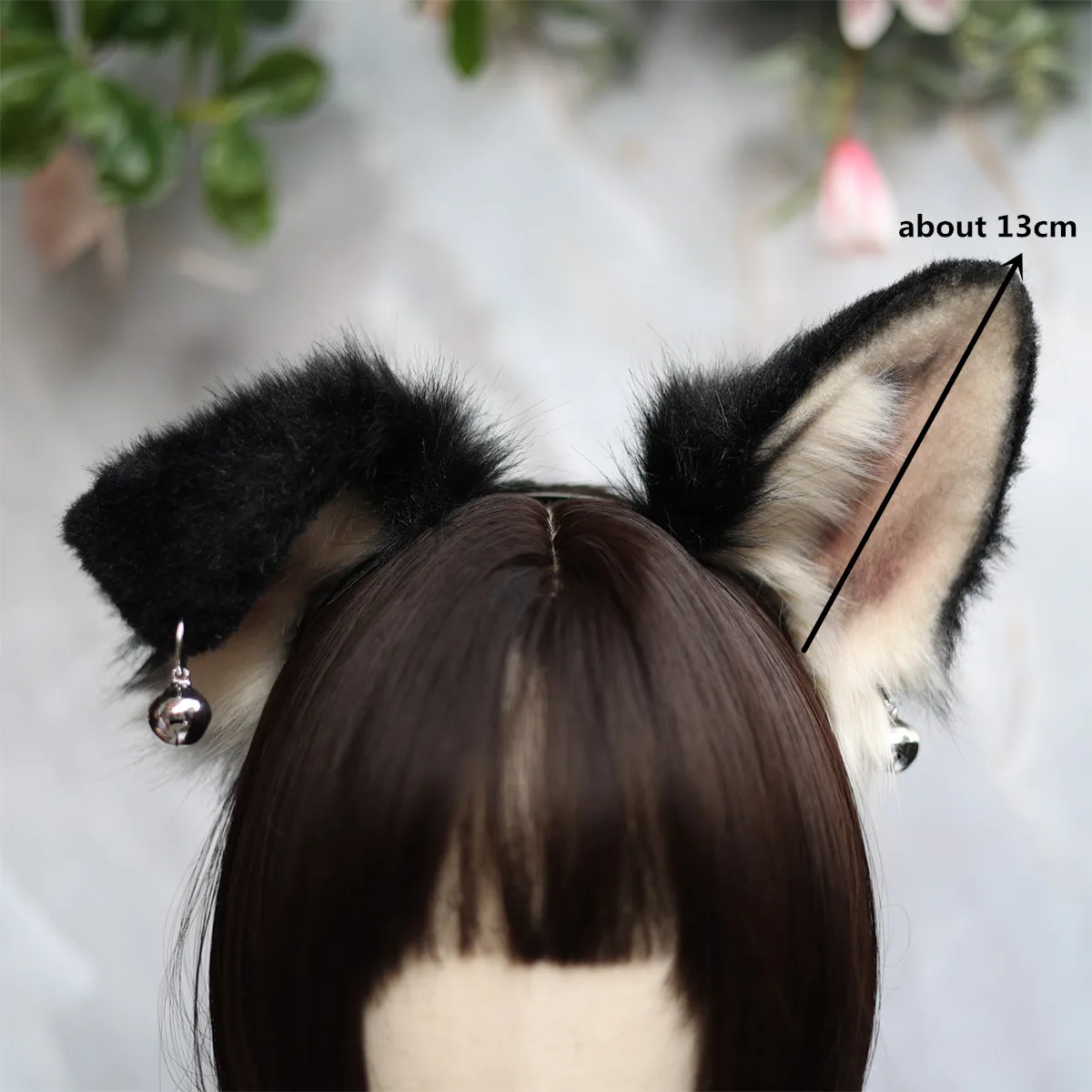 Handmade Custom Shepherd Dog Animal Hand Made Animal Ear Dog Ear Gray Wolf KC Hair Accessories Hair Hoop Halloween Wig Accessori