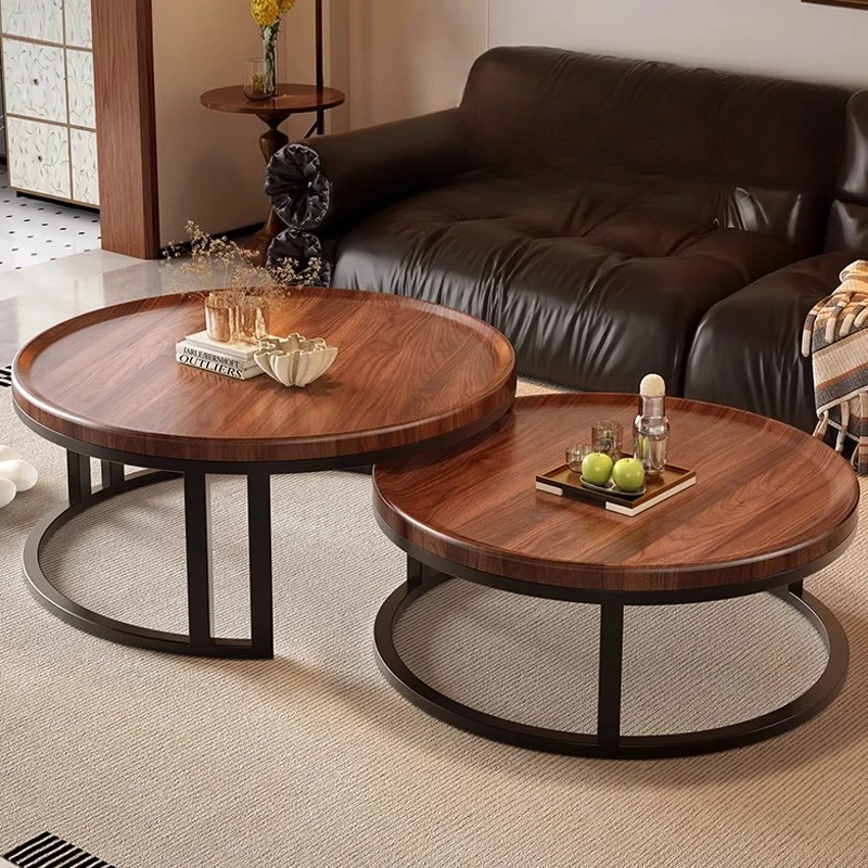 

Wood Designer Coffee Table Storage Unique Brown Space Saving Modern Coffee Table Luxury Design Mesa De Centro Furniture Home