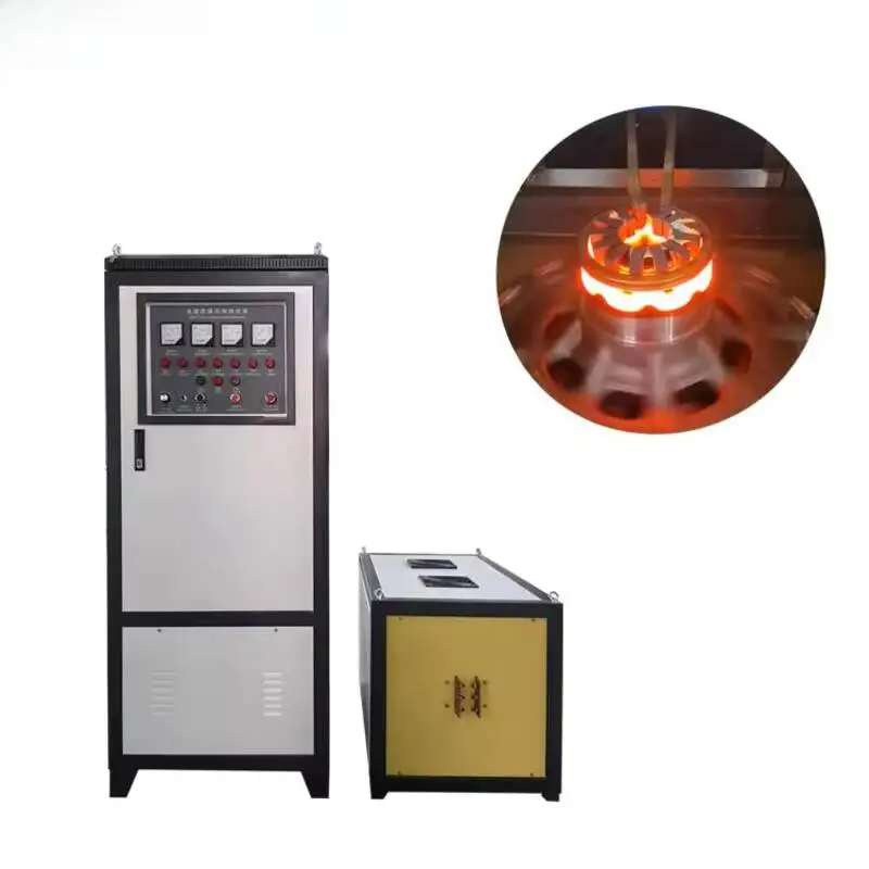 RUNGOAL Factory High Frequency Induction Heating Machine Easy To Operate 380V 35-200Kw