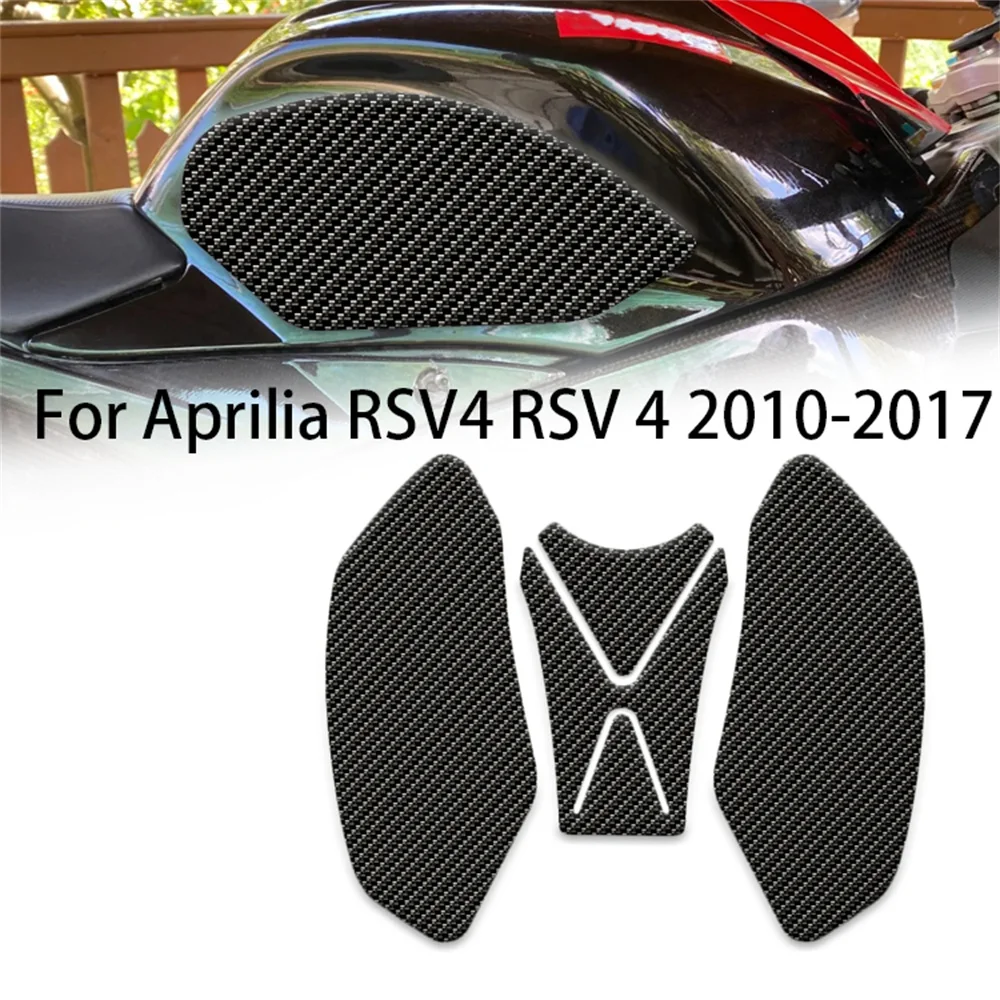 

Для Aprilia RSV4 RSV 4 2010-2017 Tuono v4 мотоциклетная противоскользящая Наклейка защитная накладка на коленный захват