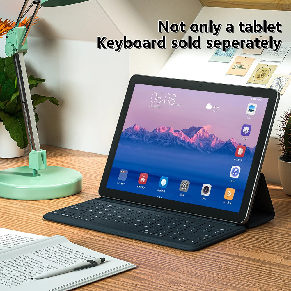 كمبيوتر لوحي Google Pad 11 بوصة يعمل بنظام أندرويد ثماني النواة وذاكرة وصول عشوائي 8 جيجابايت وذاكرة قراءة فقط 256 جيجابايت وشبكة ثنائية الشريحة 4G LTE 5G كمبيوتر لوحي 8000 مللي أمبير في الساعة مع حافظة لوحة مفاتيح #6