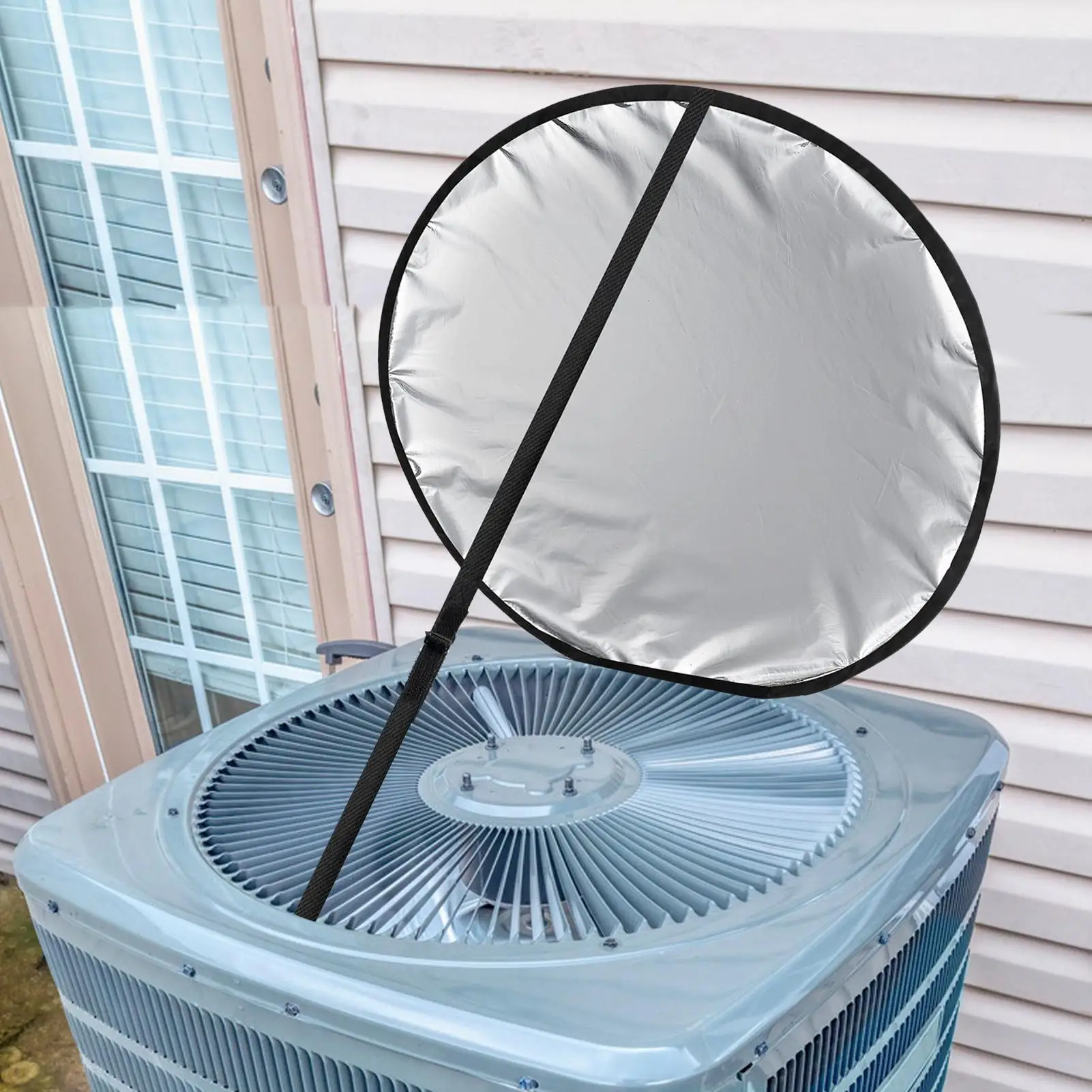 

AC Covers For Outside Rainproof UV Resistant Conditioning Top Protector Central AC Cover For Outdoor Unit For Leaves Dust Grass