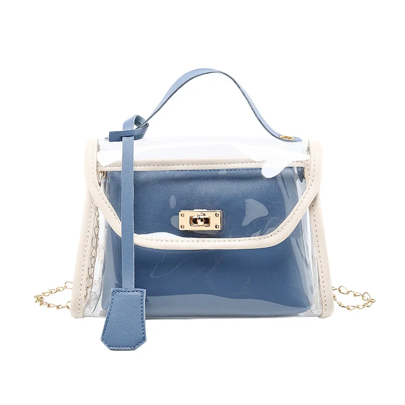 Bolsa transparente 2023 saco das senhoras saco das mulheres do comércio exterior saco crossbody das mulheres moda transparente li bag