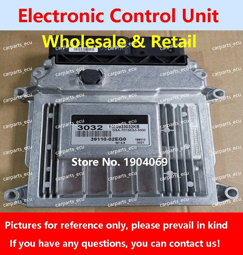 

Компьютерная плата двигателя автомобиля Hyundai Elantra KIA/ECU/M7.9.8 39110-02EG0 3032/39110-2B040 H05/39110-02SE0 0432/39130-26BA0 BA0