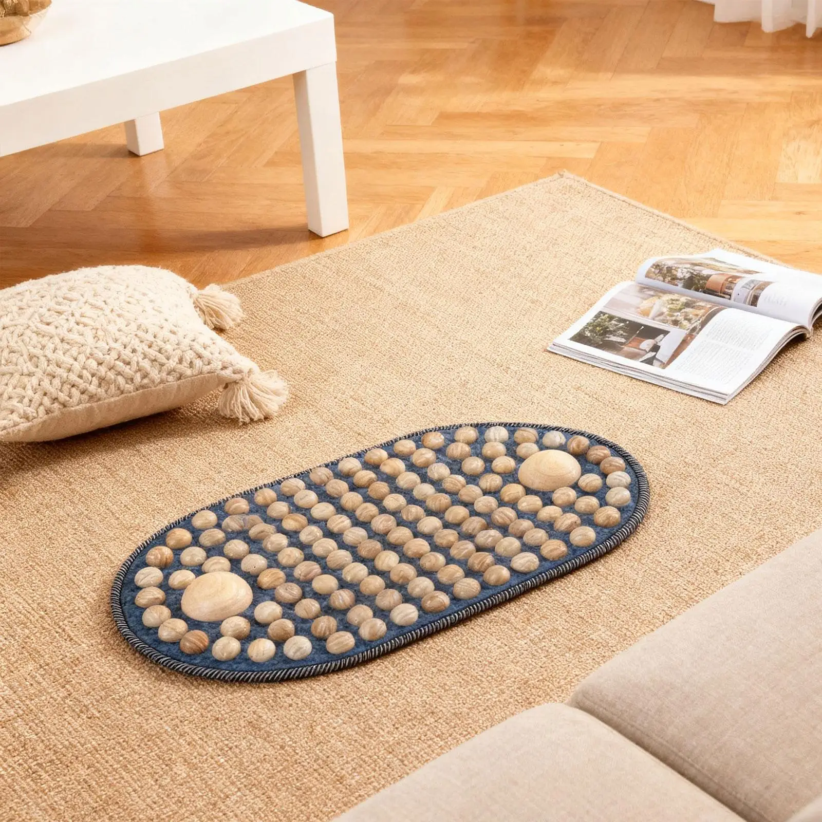 

Массажеры для ног Коврик для акупрессуры ног Гибкие подарки Эргономичный складной коврик