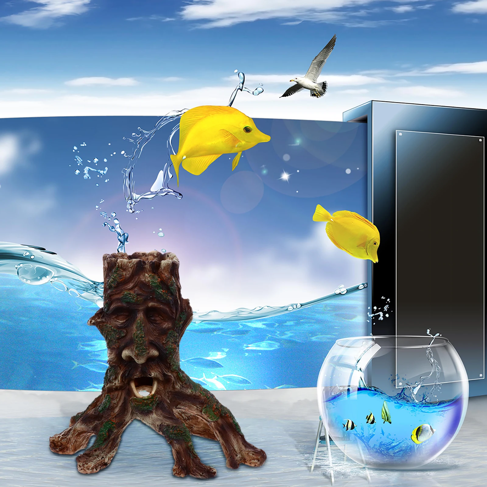 

Underwater Aquarium Simulation Landscaping Decoration Fish Tank Accessories Decorations Ornament