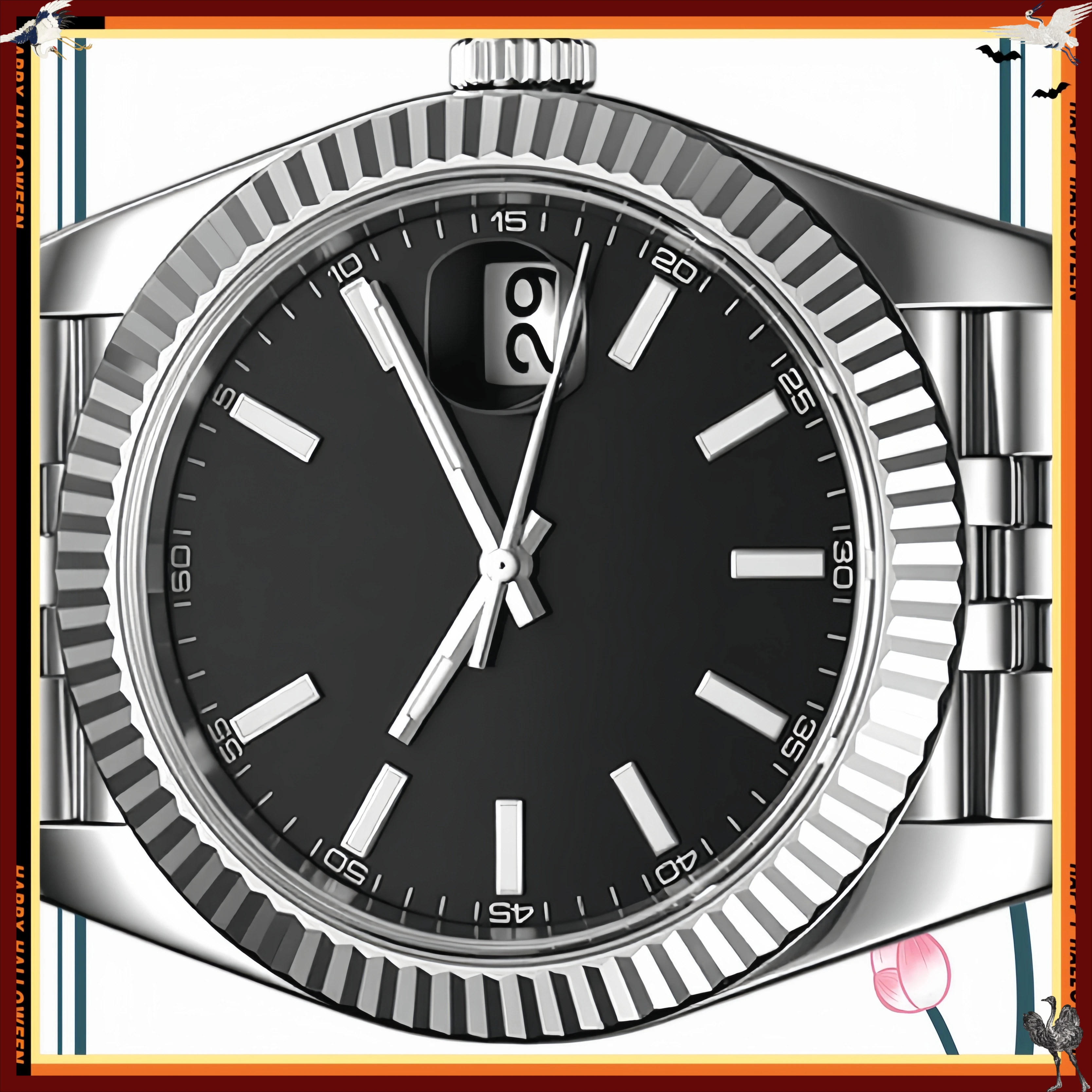 Customized Watches 40 mm, 36 mm Men's Automatic Movement 904L Stainless Steel Watch
