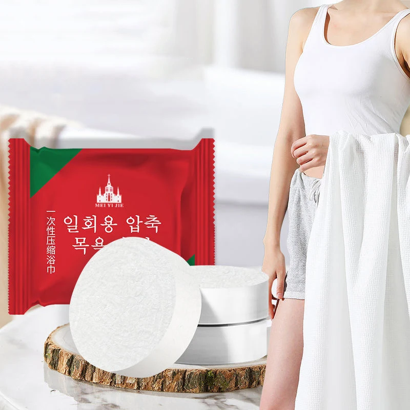 

1/6/20 шт. сжатое полотенце для путешествий, быстросохнущее полотенце для мытья лица, одноразовое моющееся полотенце для отеля, салфетка, мочалка