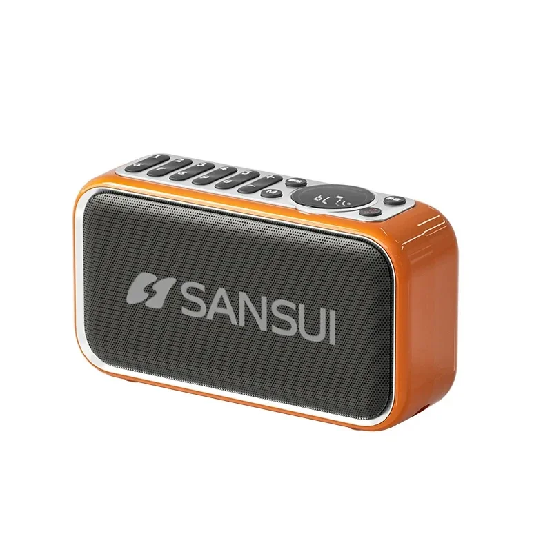 SANSUI F35 Bluetooth Speaker Portable Stereo Bass Vintage
