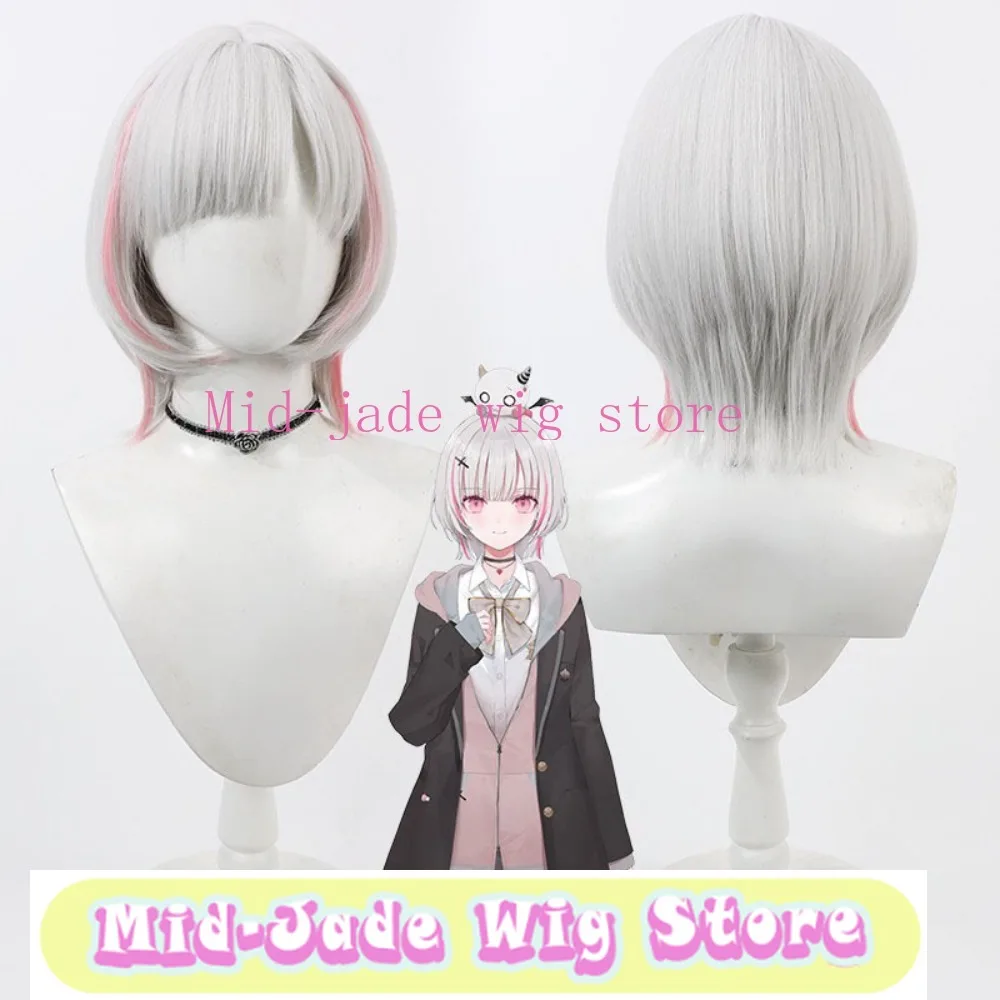 Asumi Sena Cosplay Wig Multi Highlight Realistic Scalp Top Hair Styling Halloween Party Performance Props