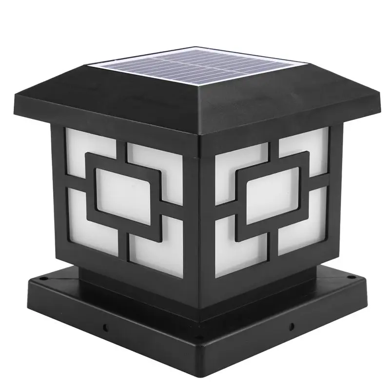 

AS60-Уличные солнечные светильники для столбов, светильники для забора и ландшафтного освещения сада, водонепроницаемые декоративные светильники для столбов в саду