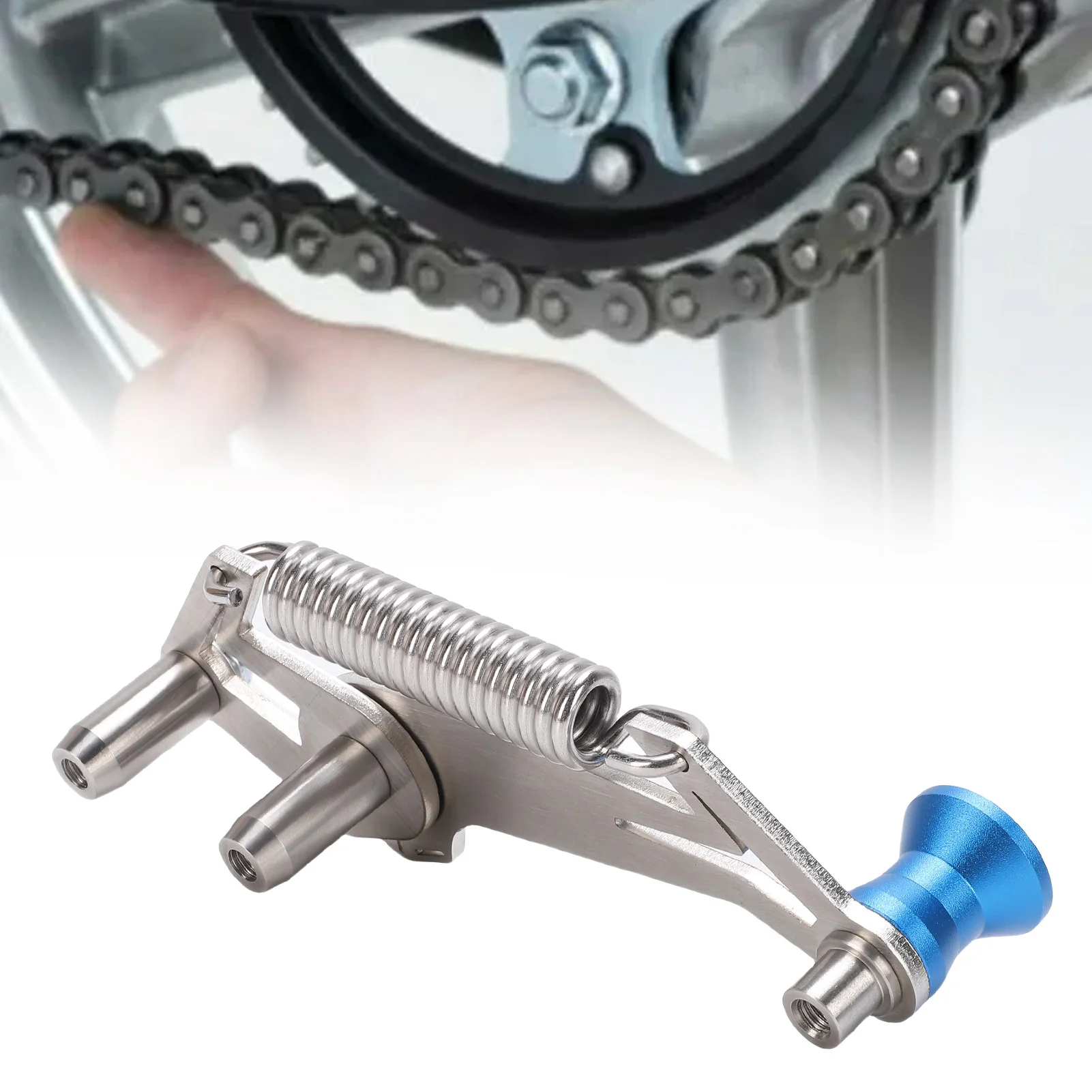 

Инструмент для регулировки слабины цепи мотоцикла, нержавеющая сталь 304, быстрая точная цепь, инструмент для регулировки слабины