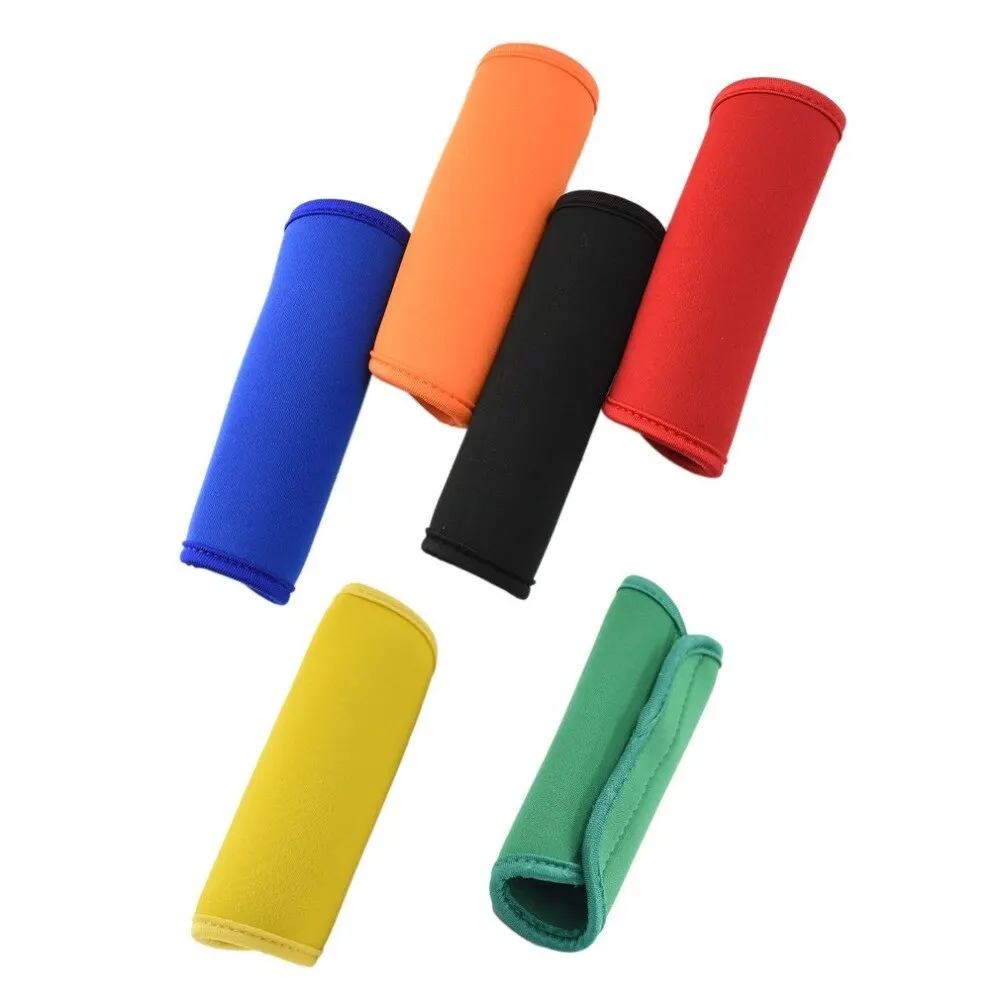 Comfortable Neoprene Luggage Handle Wrap Grip Soft Identifier Stroller Grip Protective Cover for Travel Bag Luggage Suitcase