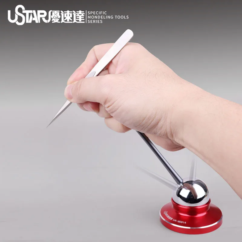 Ustar Model Tool Hand Stabilizer Support Tweezers Brush Stabilizer Reduced jitter Stabilization Tool For Model DIY Building