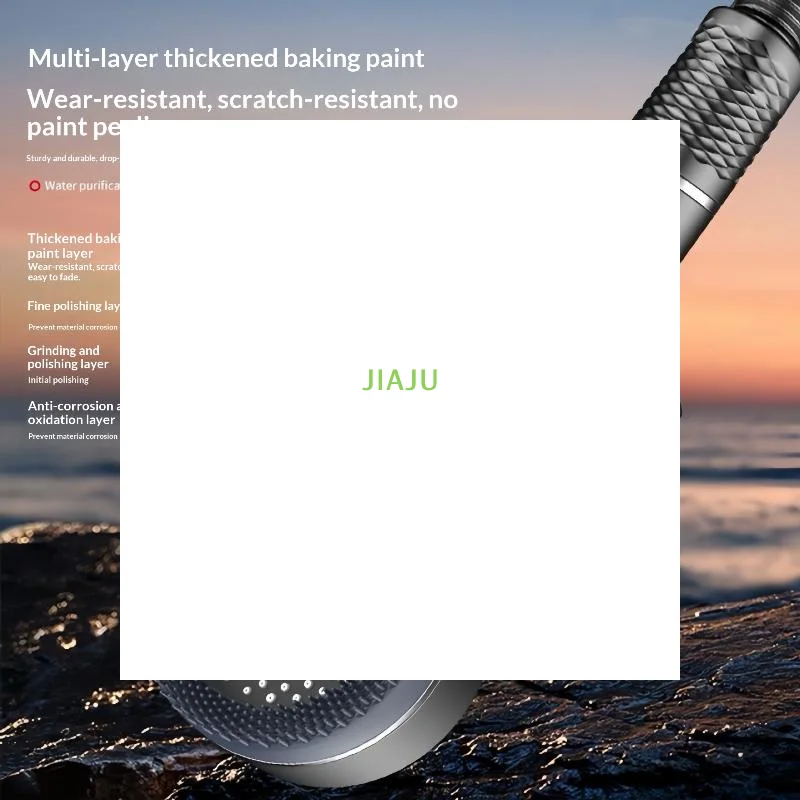 ~1pc Filtered Supercharged Shower Head Four-speed Adjustment With Water Seal Multi-functional Home Shower Bathroom Accessories
