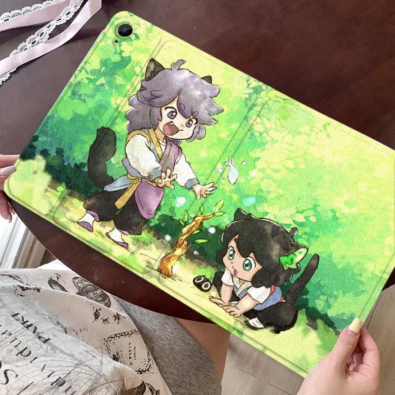 

Чехол для планшета Anime The Legend of Hei Cute для Samsung Galaxy Tab A A7 A8 A9 A11 S6 S11 10,1 10,4 10,5 дюймов Lite Plus