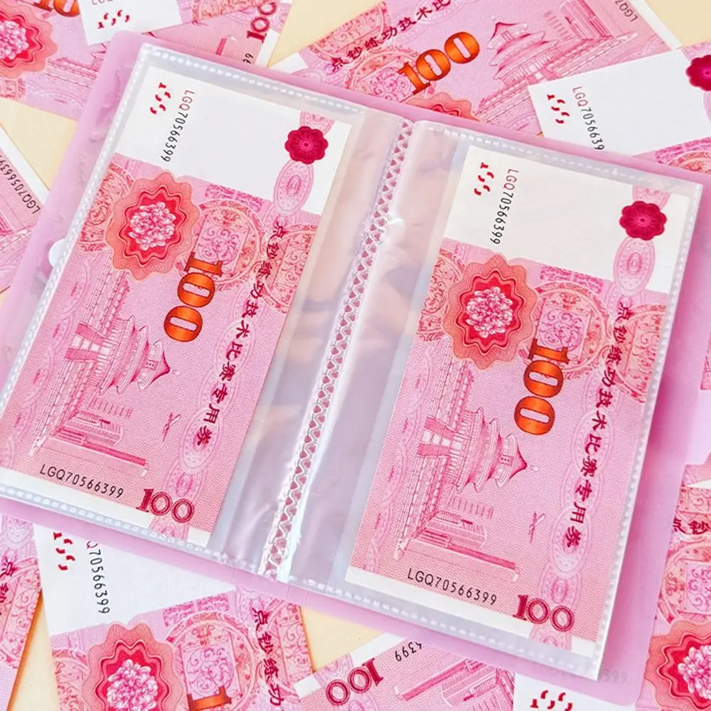 Save Money 100 Envelopes Money Saving Challenge A6 Oil Painting Waterproof Savings Binder Large Capacity Reusable